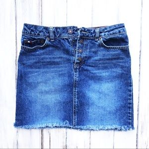 🔥 90s Vintage Denim Mini Skirt